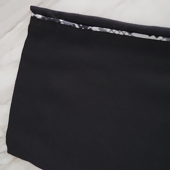 Joie Black Straight Leg Silk Trousers Small - Picture 10 of 10